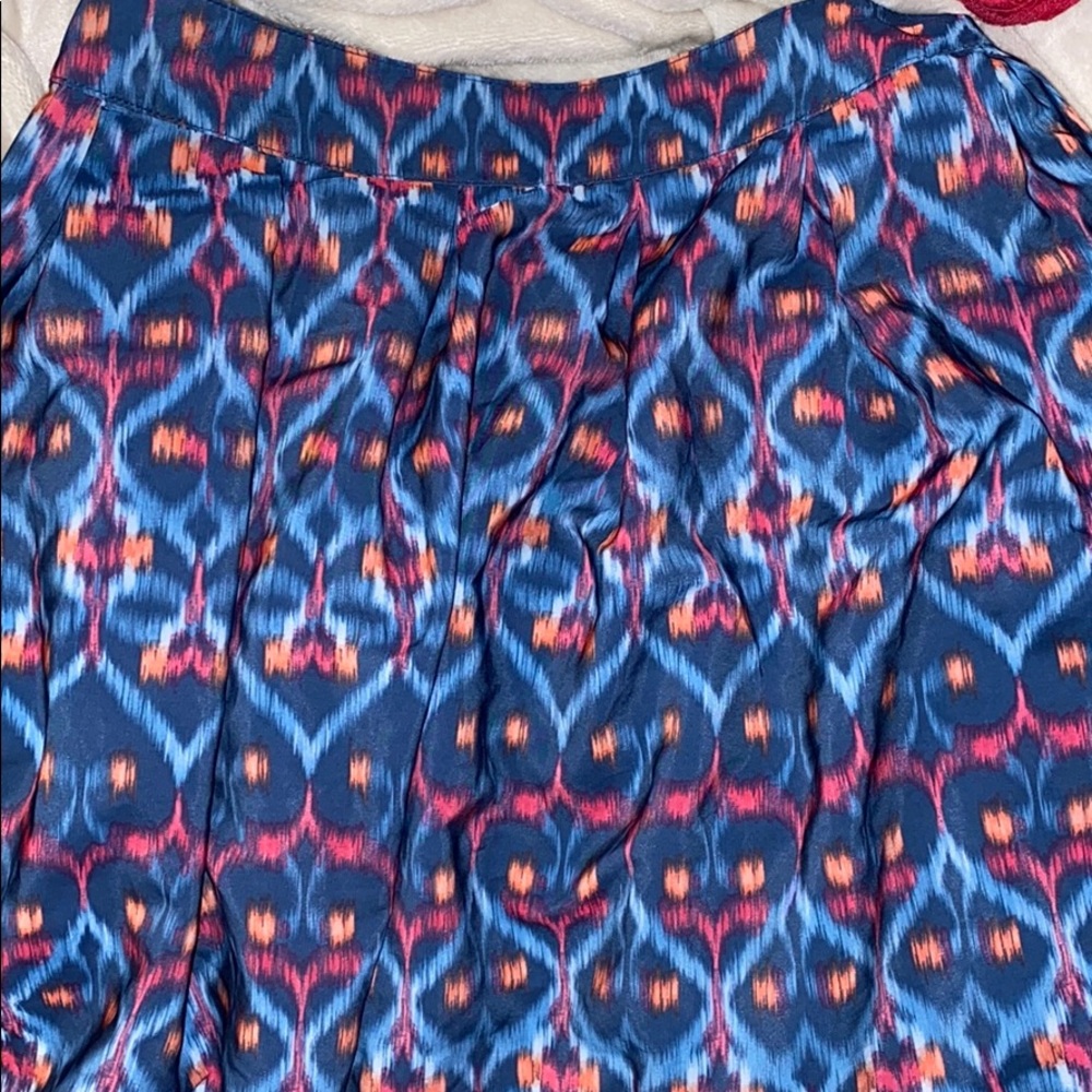 Bethany Mota satin skater skirt size XS